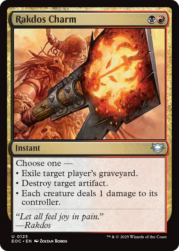 Rakdos Charm [Edge of Eternities Commander] | Lots Moore NSW