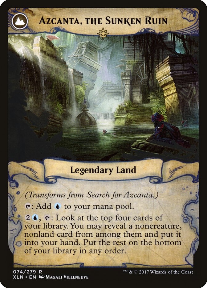 Search for Azcanta // Azcanta, the Sunken Ruin [Ixalan] | Lots Moore NSW