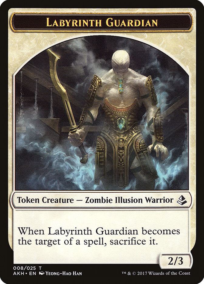 Labyrinth Guardian // Insect Double-Sided Token [Amonkhet Tokens] | Lots Moore NSW