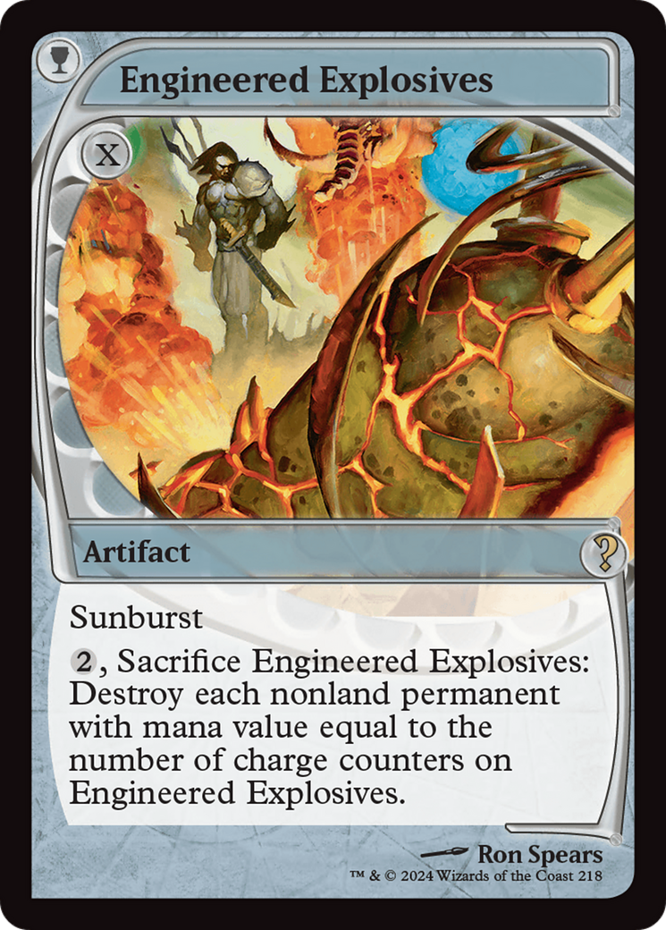 Engineered Explosives (Future Sight) [Mystery Booster 2] | Lots Moore NSW