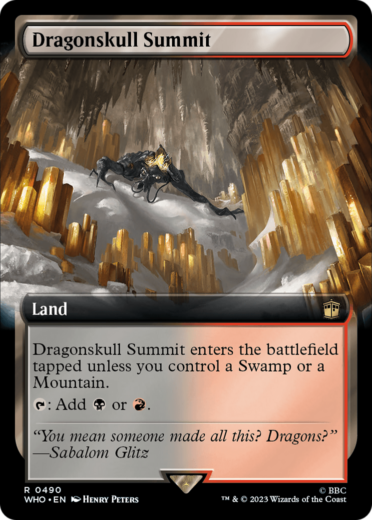 Dragonskull Summit (Extended Art) [Doctor Who] | Lots Moore NSW