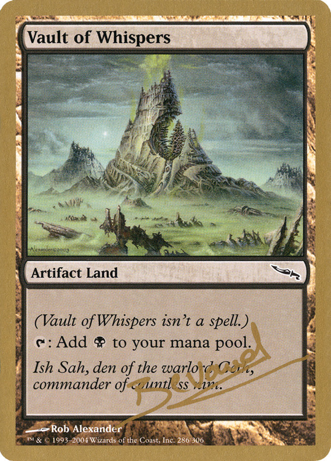 Vault of Whispers (Manuel Bevand) [World Championship Decks 2004] | Lots Moore NSW