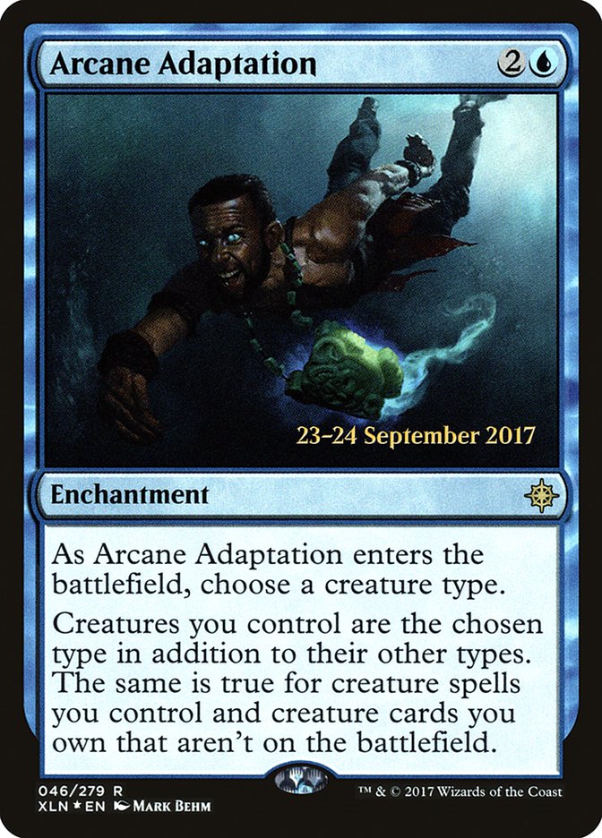 Arcane Adaptation [Ixalan Prerelease Promos] | Lots Moore NSW