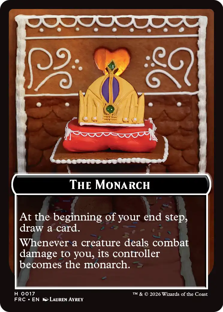 Citizen // The Monarch Double-Sided Token [Reality Fracture Commander Tokens] | Lots Moore NSW