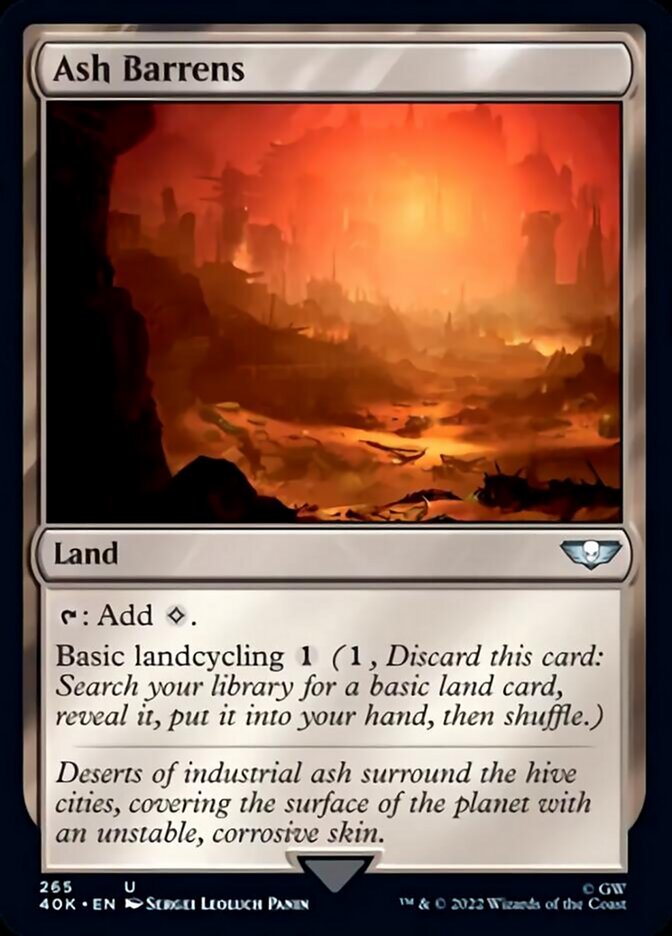 Ash Barrens [Warhammer 40,000] | Lots Moore NSW