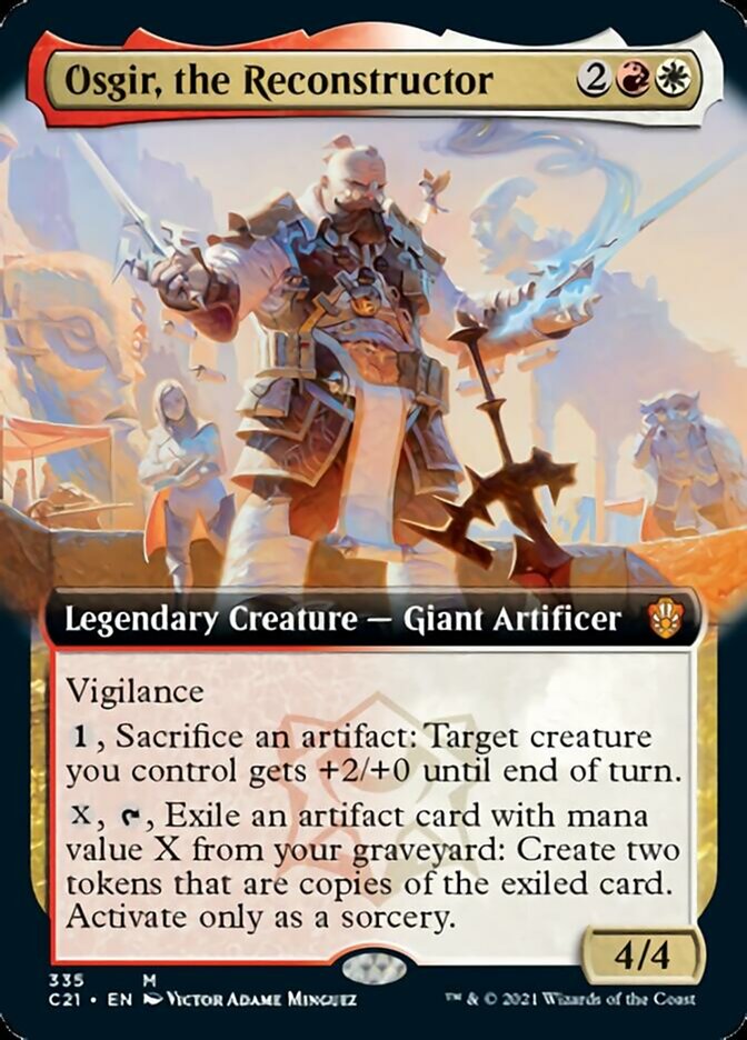 Osgir, the Reconstructor (Extended Art) [Commander 2021] | Lots Moore NSW