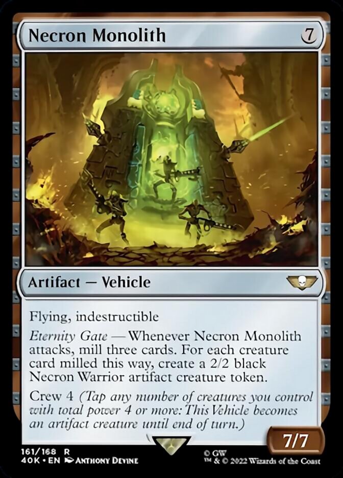 Necron Monolith (Surge Foil) [Warhammer 40,000] | Lots Moore NSW