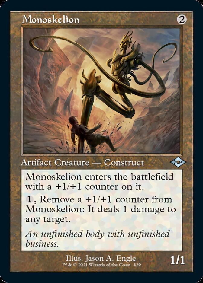 Monoskelion (Retro Foil Etched) [Modern Horizons 2] | Lots Moore NSW