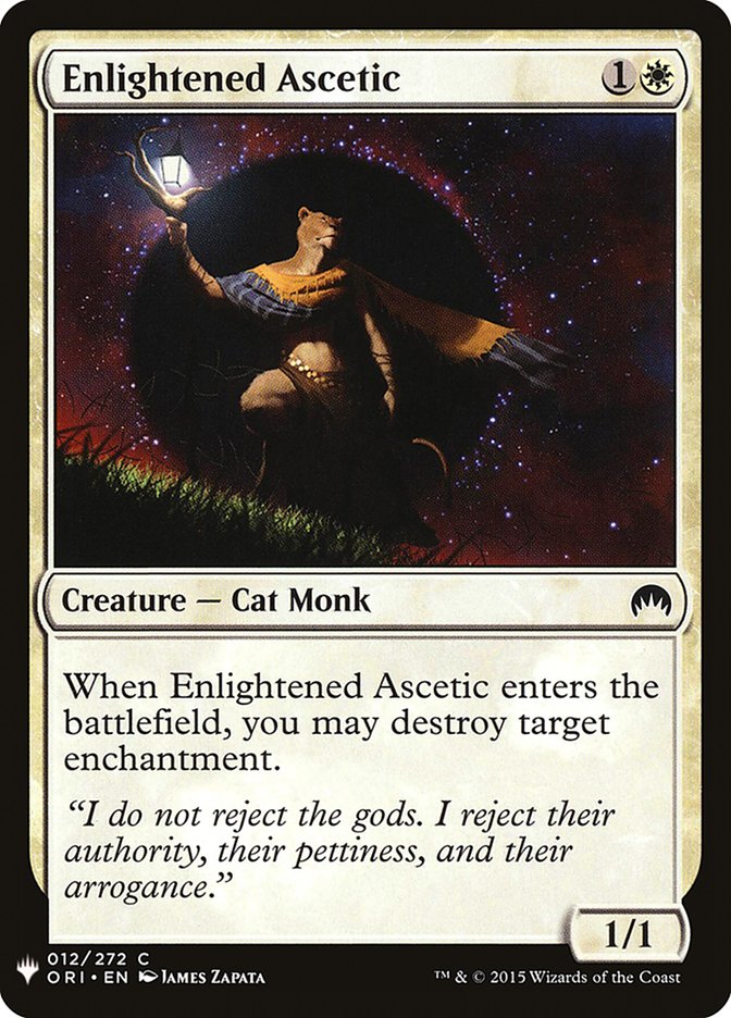 Enlightened Ascetic [Mystery Booster] | Lots Moore NSW