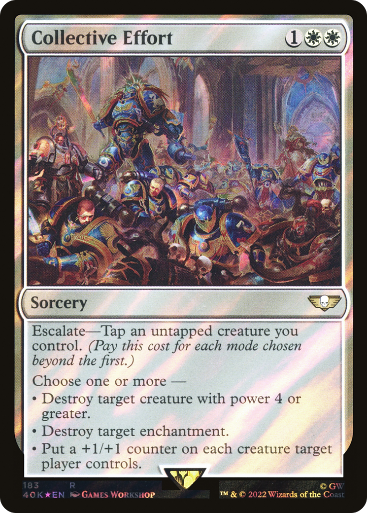 Collective Effort [Marvel Super Heroes Commander] | Lots Moore NSW