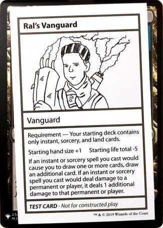 Ral's Vanguard (2021 Edition) [Mystery Booster Playtest Cards] | Lots Moore NSW