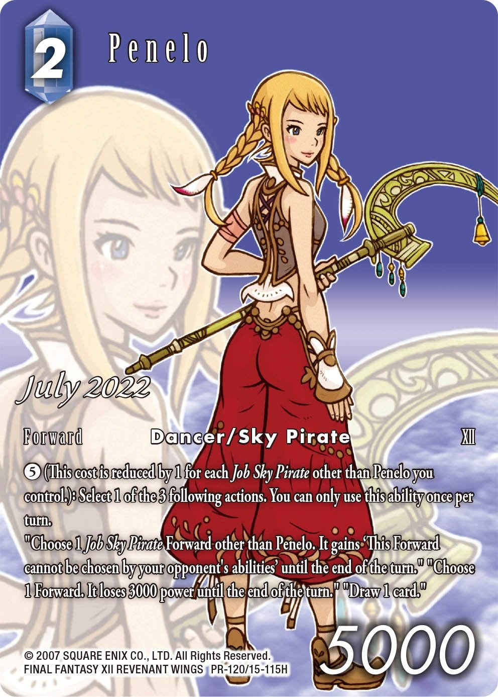 Penelo (July 2022) [Crystal Dominion Promo Cards] | Lots Moore NSW