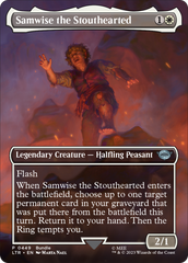 Samwise the Stouthearted (Borderless Alternate Art) [The Lord of the Rings: Tales of Middle-Earth] | Lots Moore NSW