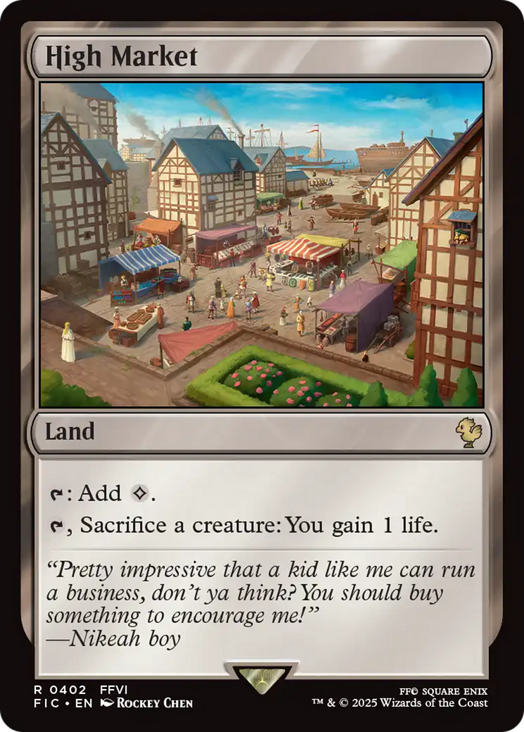 High Market [FINAL FANTASY Commander] | Lots Moore NSW