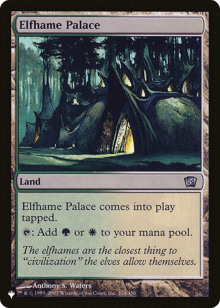 Elfhame Palace [The List Reprints] | Lots Moore NSW