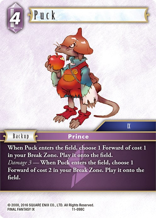 Puck [Opus XI] | Lots Moore NSW