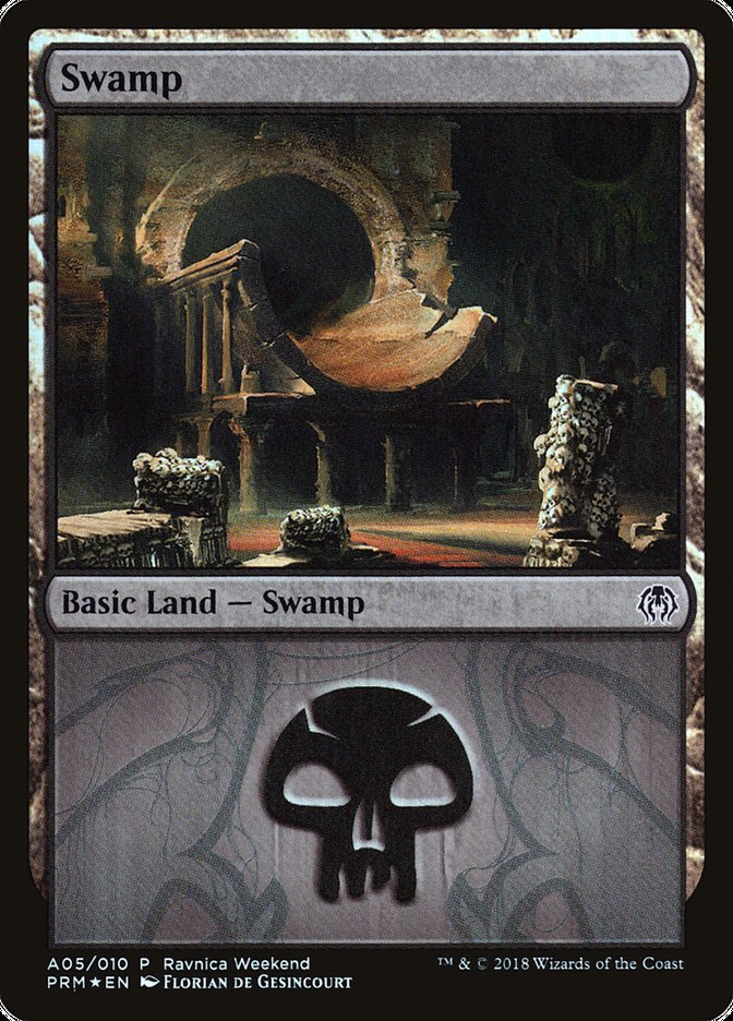 Swamp (A05) [Ravnica Allegiance Ravnica Weekend] | Lots Moore NSW