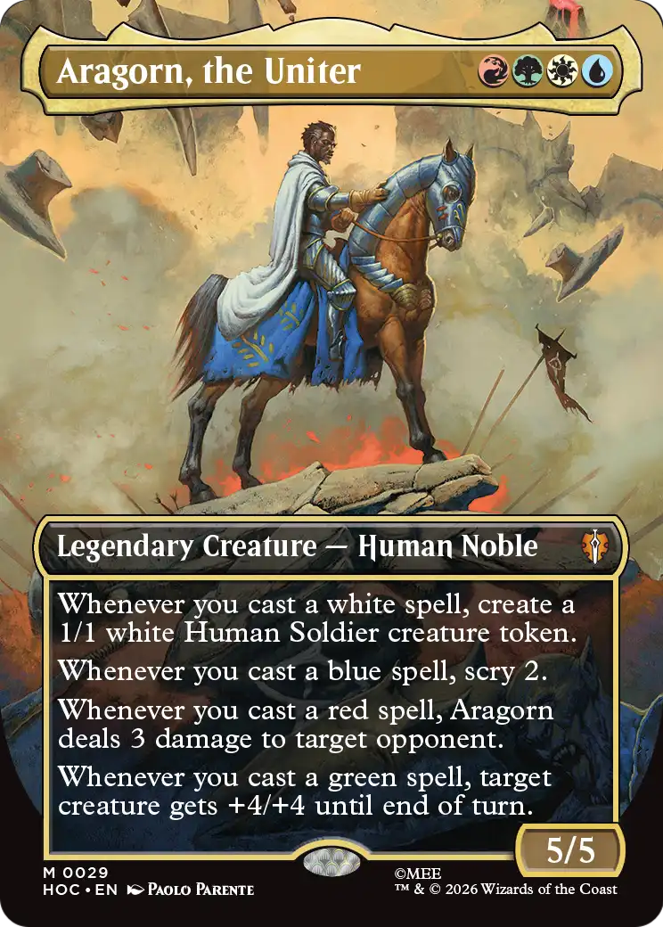 Aragorn, the Uniter (Borderless) [The Hobbit: Eternal-Legal] | Lots Moore NSW