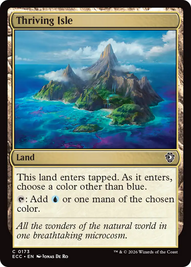 Thriving Isle [Lorwyn Eclipsed Commander] | Lots Moore NSW