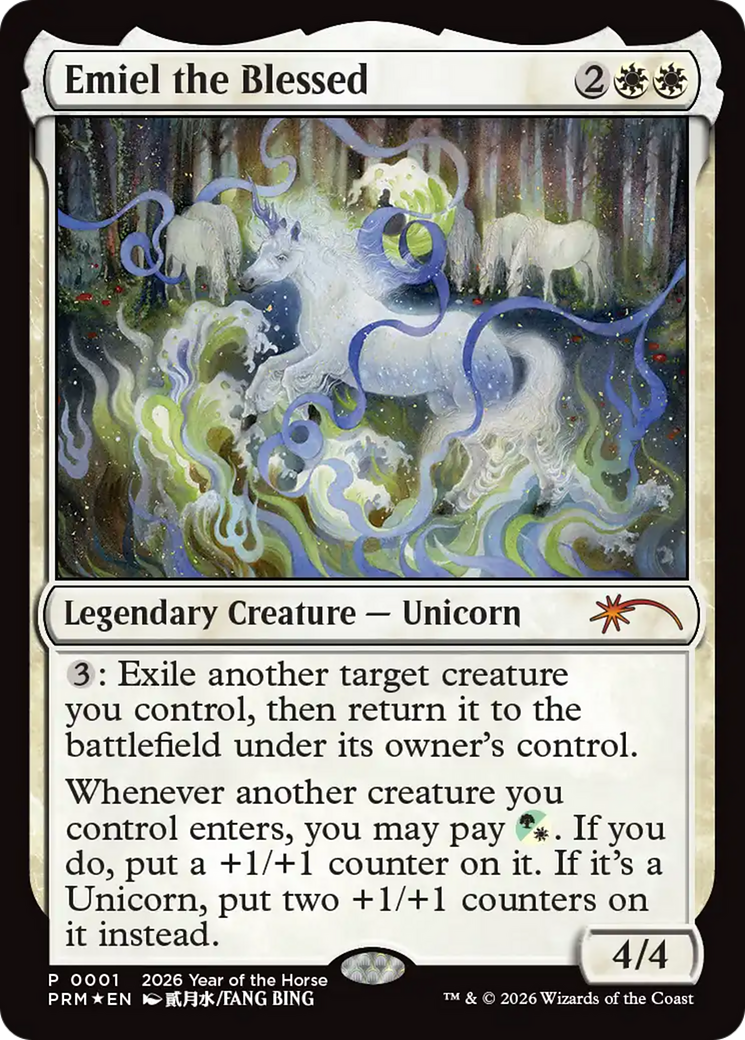 Emiel the Blessed (Year of the Horse 2026) [Standard Showdown Promos] | Lots Moore NSW