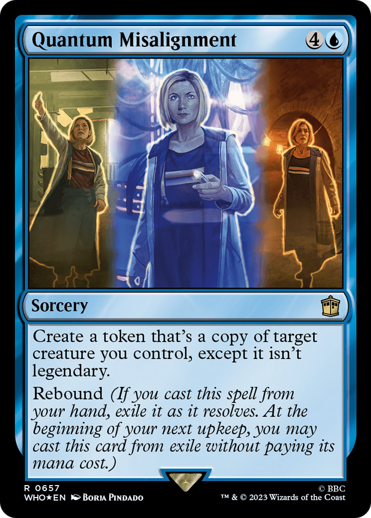 Quantum Misalignment (Surge Foil) [Doctor Who] | Lots Moore NSW