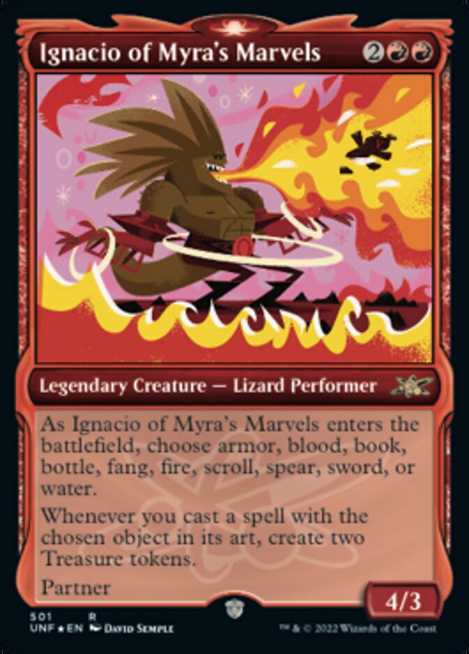 Ignacio of Myra's Marvels (Showcase) (Galaxy Foil) [Unfinity] | Lots Moore NSW