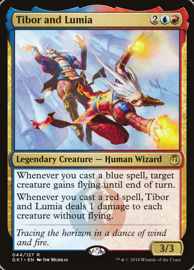 Tibor and Lumia [Guilds of Ravnica Guild Kit] | Lots Moore NSW