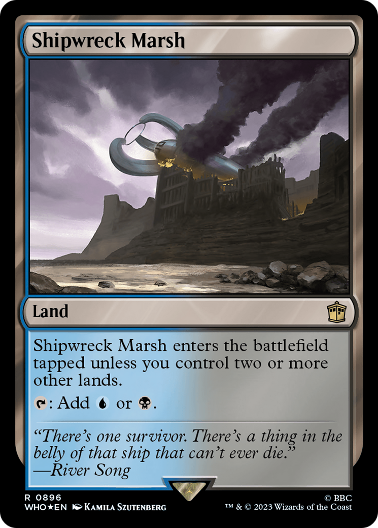Shipwreck Marsh (Surge Foil) [Doctor Who] | Lots Moore NSW