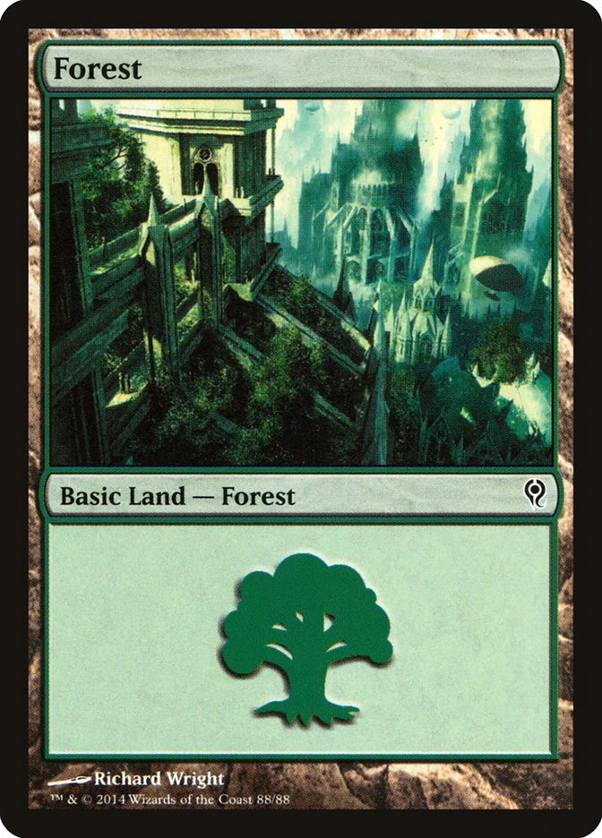 Forest (88) [Duel Decks: Jace vs. Vraska] | Lots Moore NSW