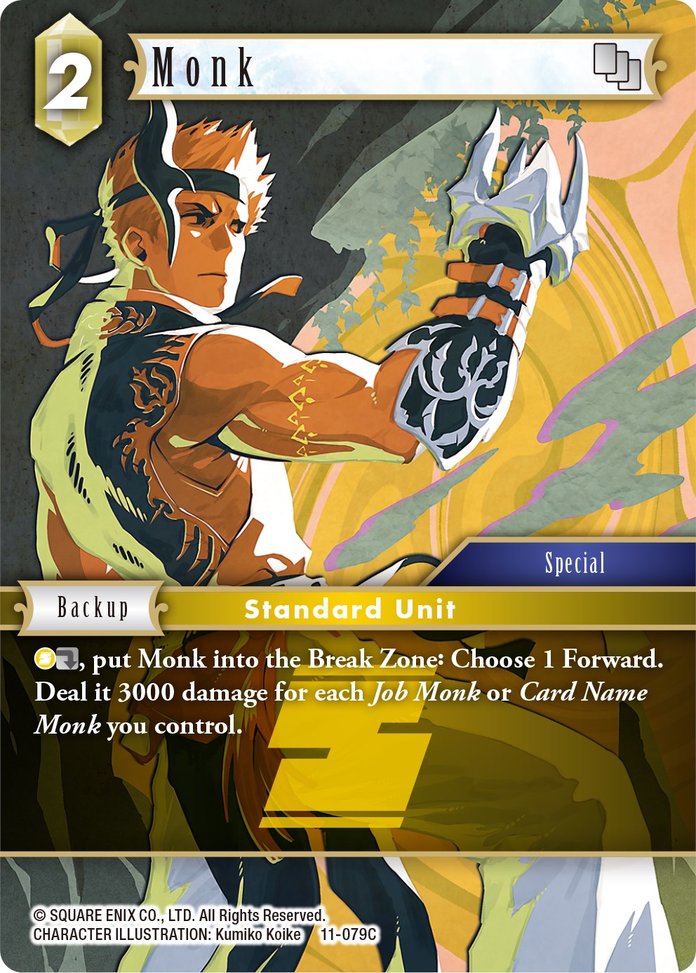 Monk [Opus XI] | Lots Moore NSW