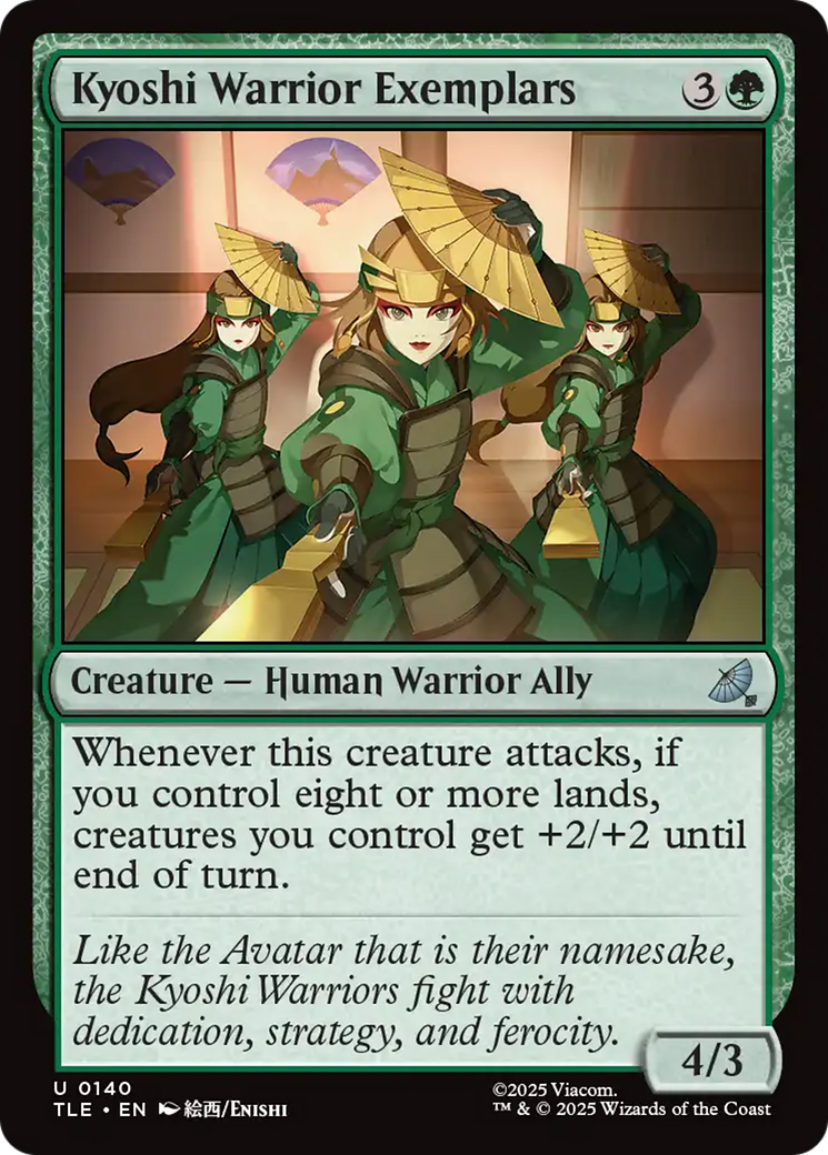 Kyoshi Warrior Exemplars [Avatar: The Last Airbender: Eternal-Legal] | Lots Moore NSW