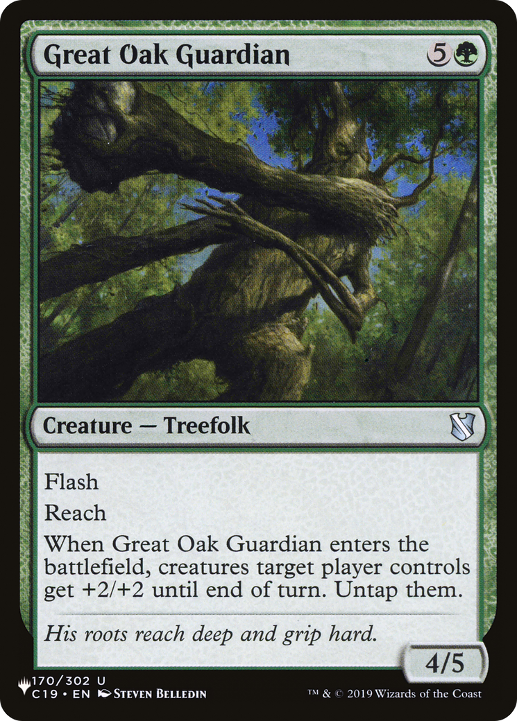 Great Oak Guardian [The List Reprints] | Lots Moore NSW