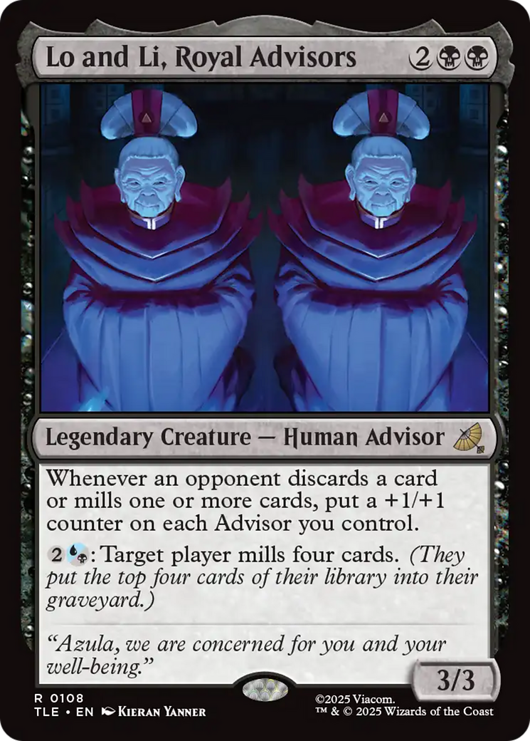 Lo and Li, Royal Advisors [Avatar: The Last Airbender: Eternal-Legal] | Lots Moore NSW