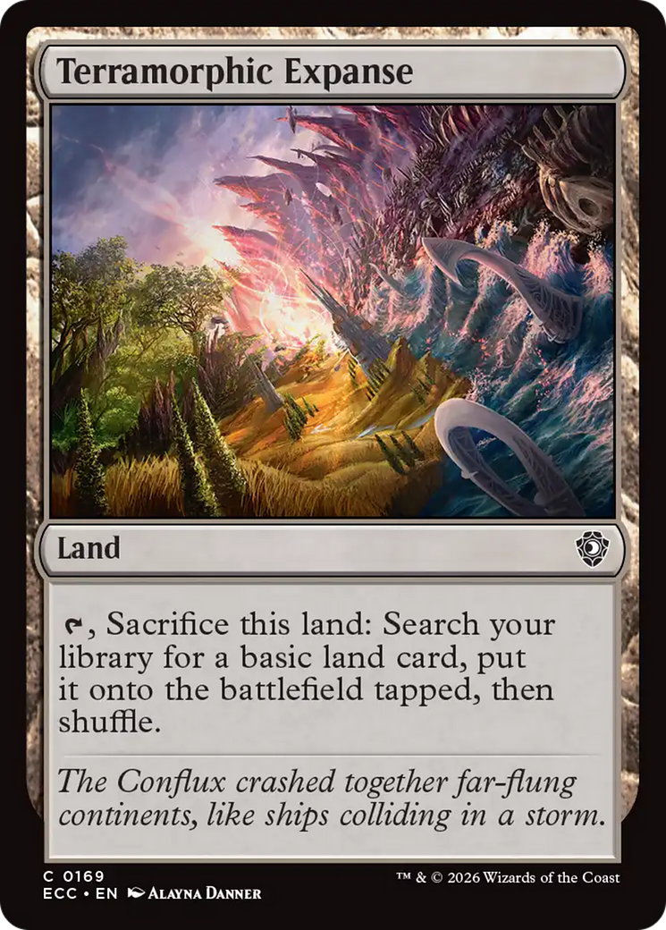 Terramorphic Expanse [Lorwyn Eclipsed Commander] | Lots Moore NSW