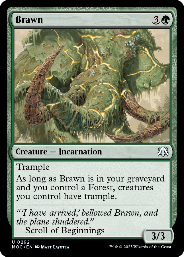 Brawn [March of the Machine Commander] | Lots Moore NSW