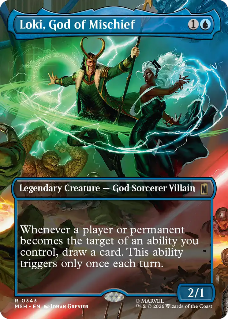 Loki, God of Mischief (Borderless) [Marvel Super Heroes] | Lots Moore NSW