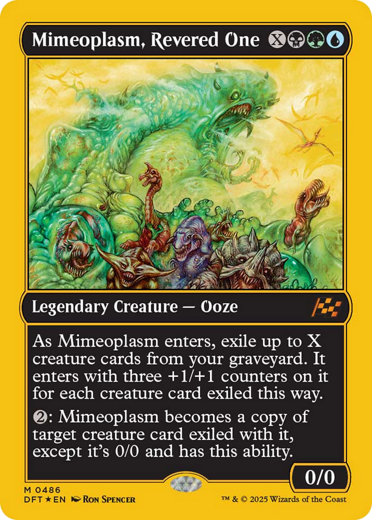 Mimeoplasm, Revered One (First-Place Foil) [Aetherdrift] | Lots Moore NSW