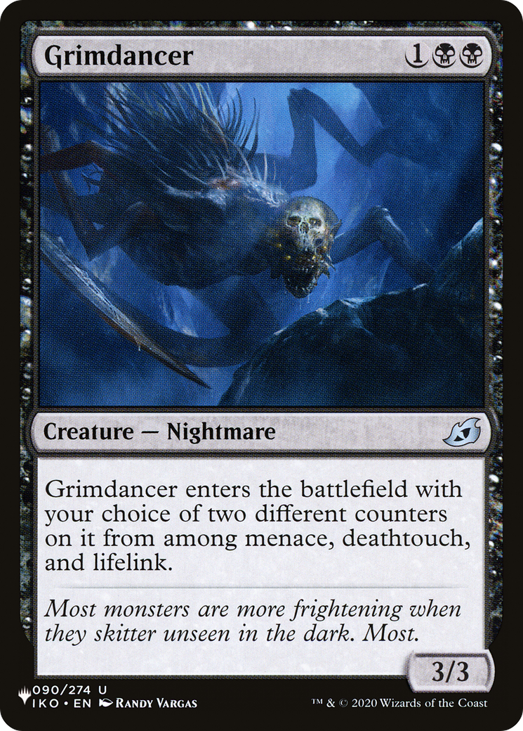Grimdancer [The List] | Lots Moore NSW