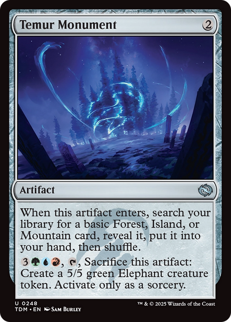 Temur Monument [Tarkir: Dragonstorm] | Lots Moore NSW