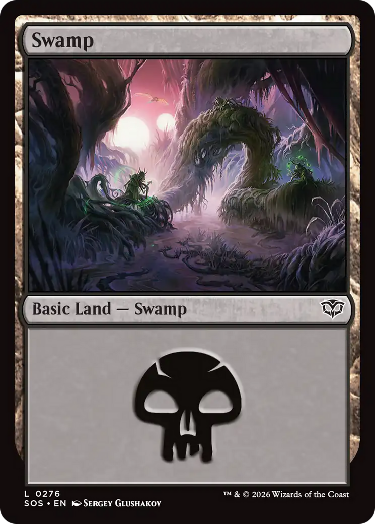 Swamp (0276) [Secrets of Strixhaven] | Lots Moore NSW