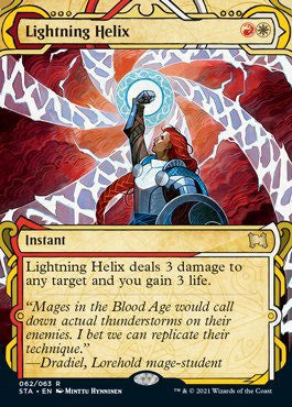 Lightning Helix (Foil Etched) [Strixhaven: School of Mages Mystical Archive] | Lots Moore NSW