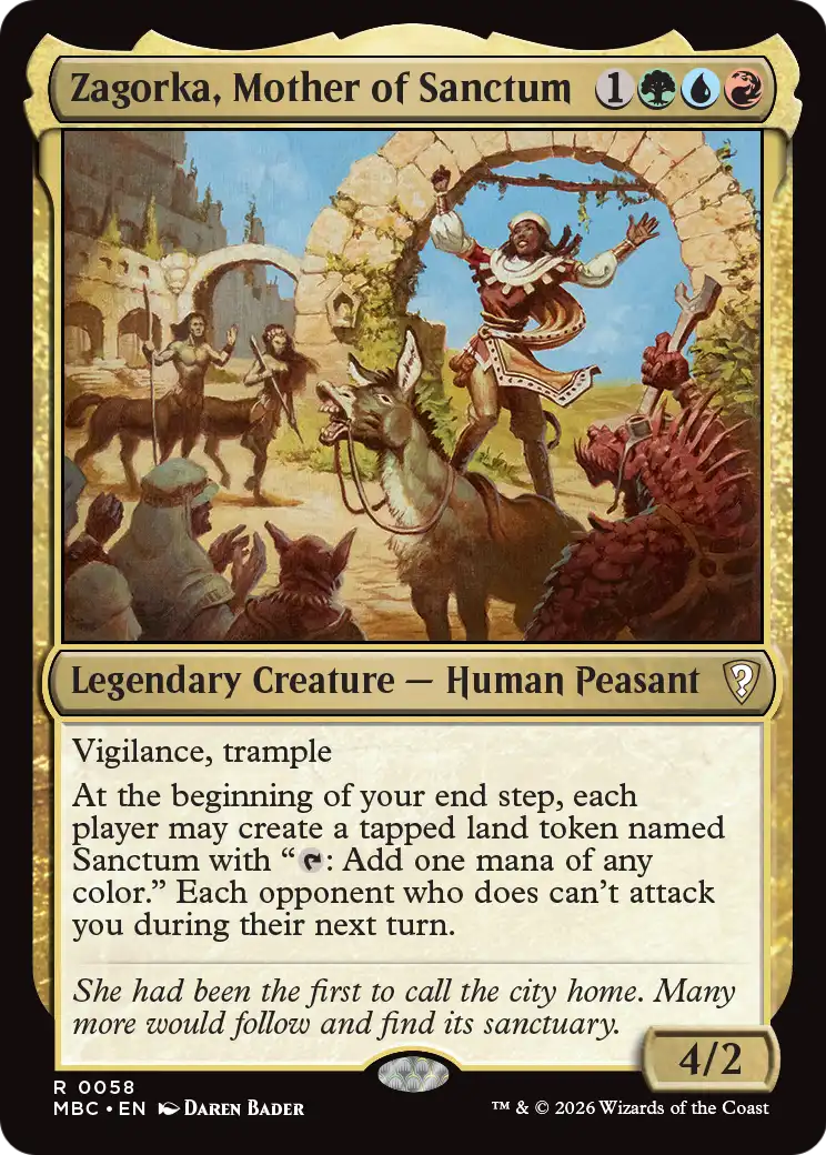 Zagorka, Mother of Sanctum [Mystery Booster: Commander Edition] | Lots Moore NSW