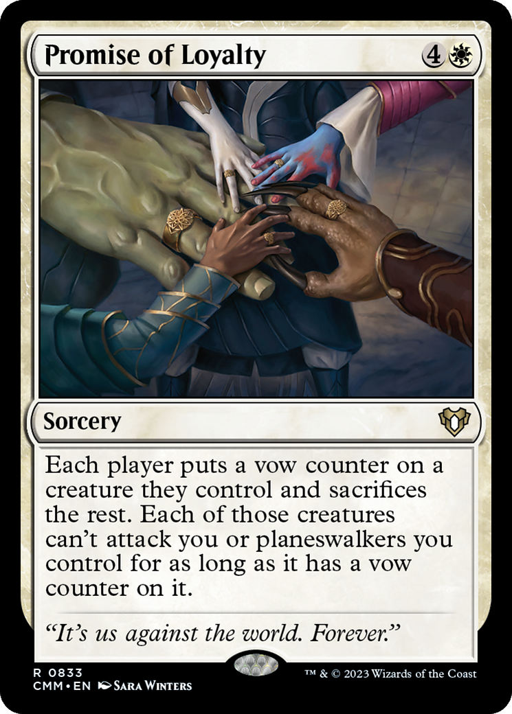Promise of Loyalty [Commander Masters] | Lots Moore NSW