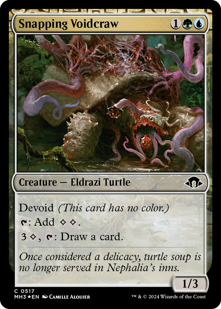 Snapping Voidcraw (Ripple Foil) [Modern Horizons 3] | Lots Moore NSW