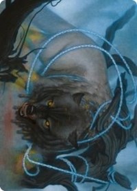 Bind the Monster Art Card [Kaldheim Art Series] | Lots Moore NSW