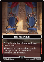 The Blackjack // The Monarch Double-Sided Token [FINAL FANTASY Commander Tokens] | Lots Moore NSW