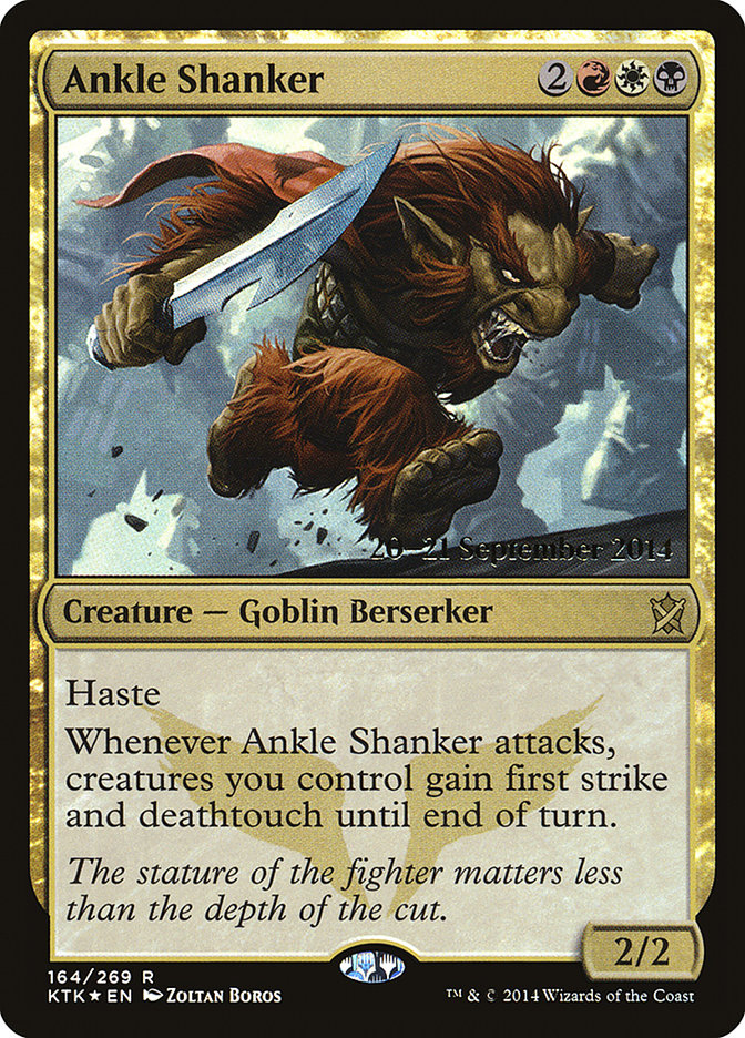 Ankle Shanker [Khans of Tarkir Prerelease Promos] | Lots Moore NSW
