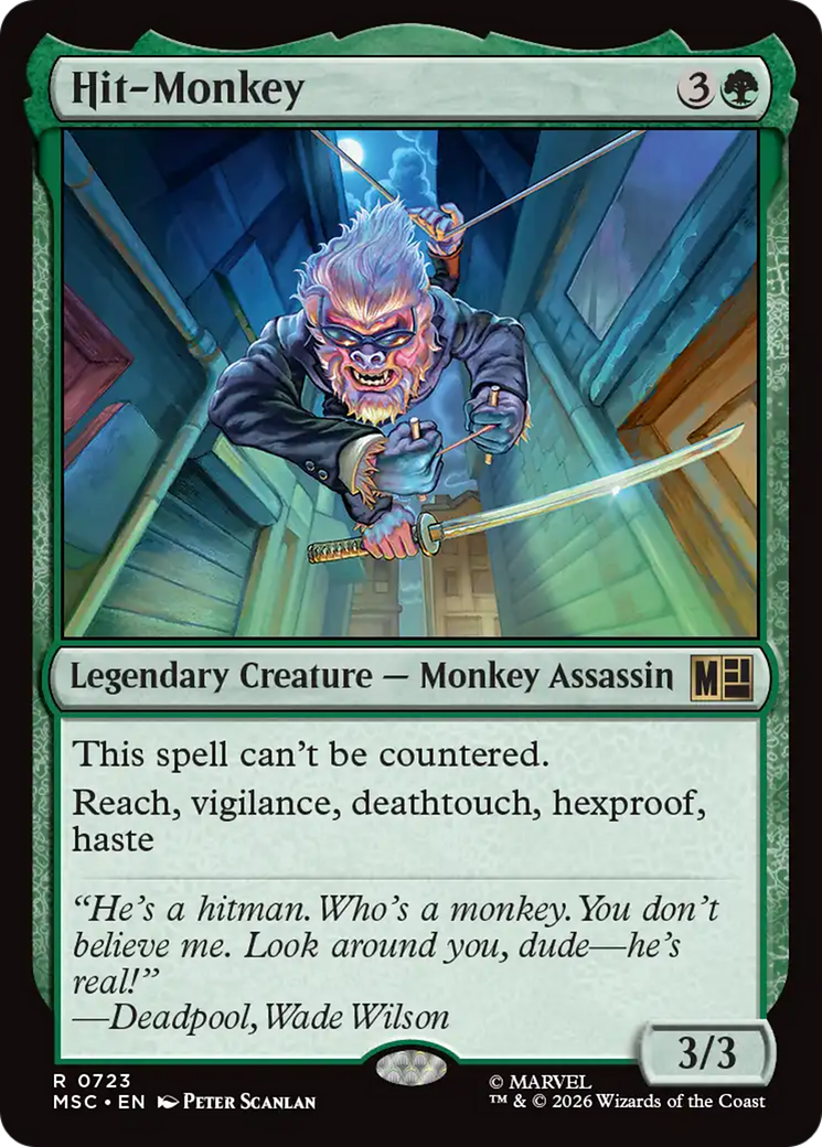 Hit-Monkey [Marvel Super Heroes Commander] | Lots Moore NSW