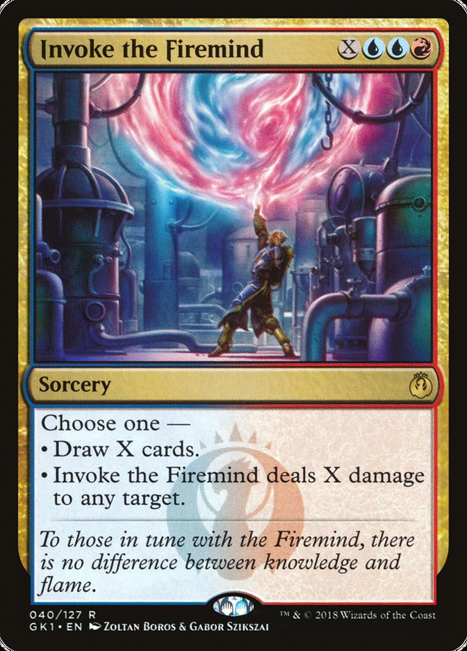 Invoke the Firemind [Guilds of Ravnica Guild Kit] | Lots Moore NSW