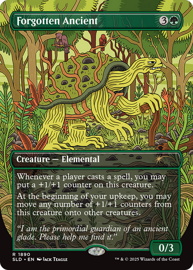 Forgotten Ancient (Rainbow Foil) [Secret Lair Drop Series] | Lots Moore NSW